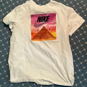 White Nike air shirt